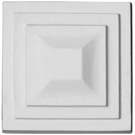 Ekena Millwork 4 3/8"W x 4 3/8"H x 1 1/4"P Dover Rosette ROS04X04DR